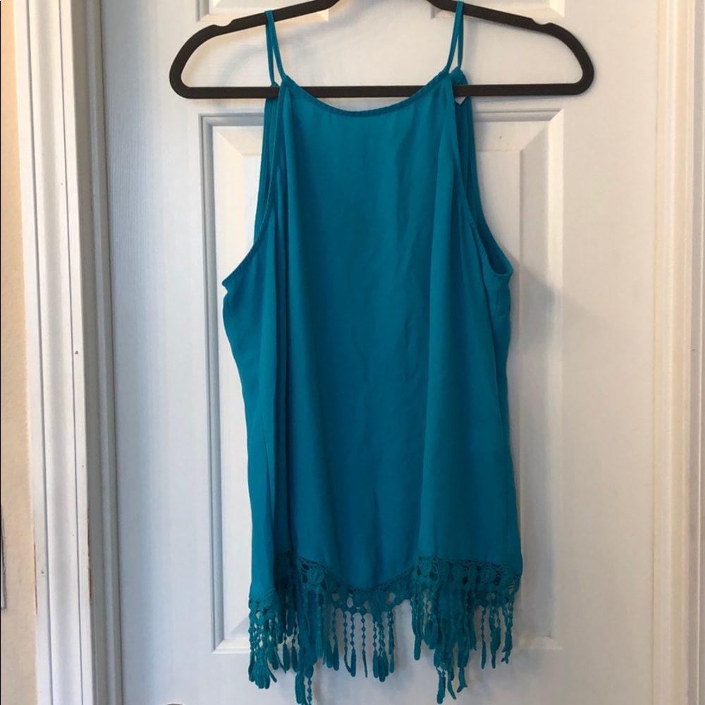 New York & Co Turquoise Top
